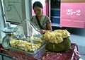 Selling jackfruit in bangkok3