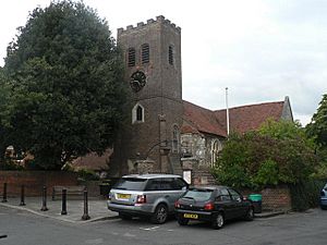 Shepperton, parish church of St. Nicholas - geograph.org.uk - 558728