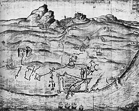 Siege of Leith map, 1560.jpg