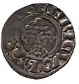 Silver penny of Richard I (YORYM 2000 2147) obverse