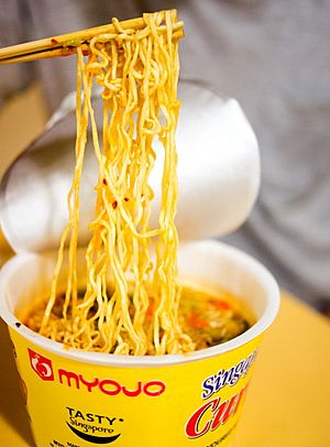 Instant noodles Facts for Kids