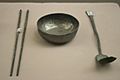 Song Dynasty silver chopsticks, cup, and spoon