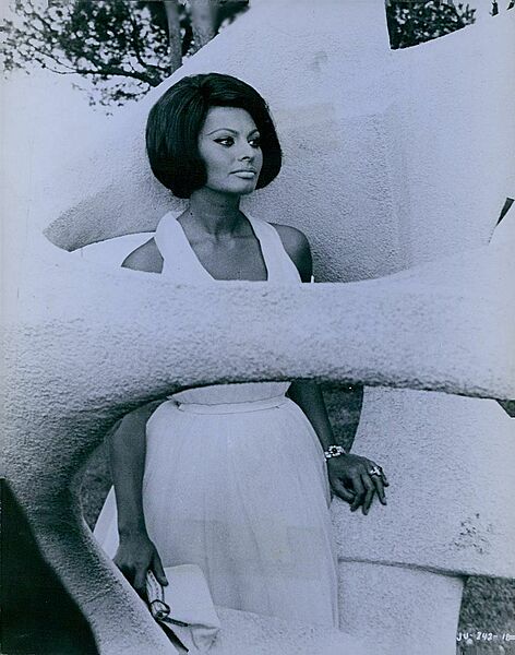 Sophia Loren in Judith , 1966