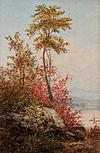 Spring Trees at the Riverbank by William Charles Anthony Frerichs.jpg