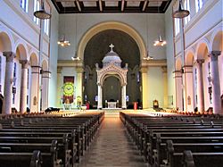 St. Benedict Cathedral interior - Evansville, Indiana 01