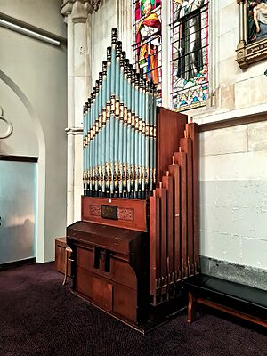 St Joseph's Cathedral, NZ, Casson's Patent Opus 226 Organ (2)