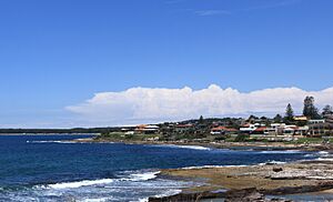 Storm clouds over the Royal National Park, Sydney, NSW Australia