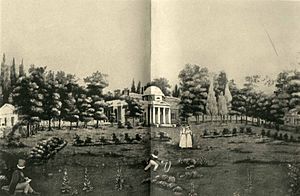 The Bloom of Monticello - Monticello 1826