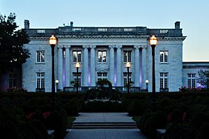 The Kentucky Governor's Mansion in Franklin, Kentucky photographed by Tedd Liggett on September 15, 2018