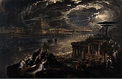 The fall of Babylon; Cyrus the Great defeating the Chaldean Wellcome V0034440