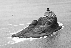 Tillamook Rock Lighthouse, 1947, ca. 1943 - ca. 1953 - NARA - 298212.jpg