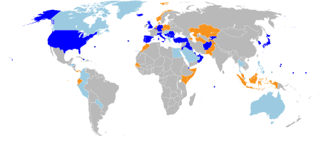 US military bases in the world 2007