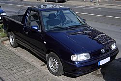 VW Caddy 9U Pick-up 1996-2000 frontright 2008-03-23 U
