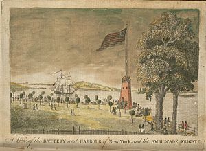 View of Battery Park 1793