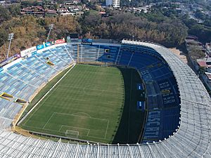 Vista aerea Estadio Cusca