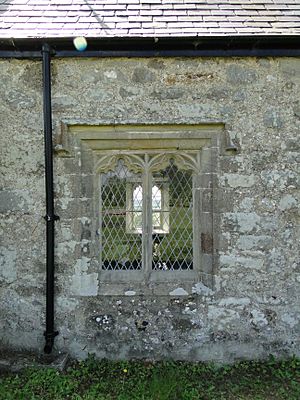 Window north wall, Llangristiolus