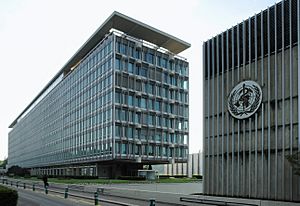 World Health Organisation headquarters, Geneva, north and west sides