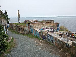 York Redoubt NHS battery