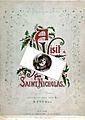 A Visit From Saint Nicholas - Book cover - Project Gutenberg eText 17382