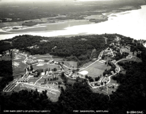 Aerial Photo of Fort Washington, MD, in 1937