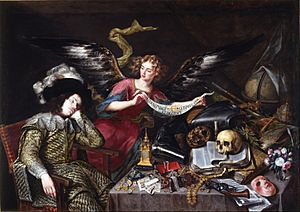 Antonio de Pereda - El sueño del caballero - Google Art Project