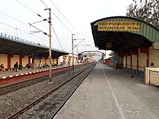 Baranagar Road railway station in Sealda to Dankuni line 08