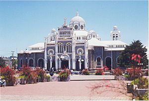 The Basílica de Nuestra Señora de los Ángeles