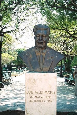 Busto Luis Palés Matos, Guayama, Puerto Rico