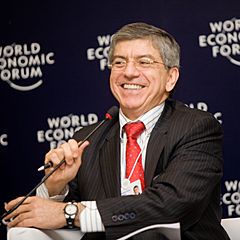 César Gaviria, World Economic Forum on Latin America 2009 (cropped)