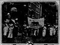 California's suffrage flag's, New York City