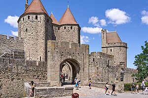 Carcassonne - Cité - Porte Narbonnaise