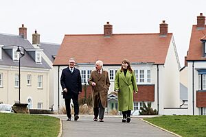 Charles III, Starmer & Rayner in Nansledan 2025-02-10-14-25-A