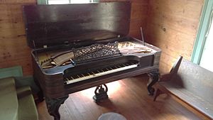 Charles Stieff piano, 1875