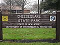 Cheesequake Park Main Entrance