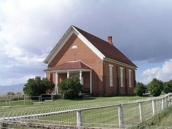 Chestefield Idaho Meeting House.JPG