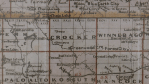 Crocker county railroad map