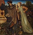 Edward Burne-Jones - King Mark and La Belle Iseult - Google Art Project