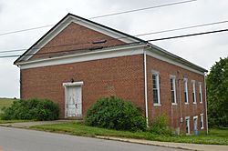 The former Elizaville Presbyterian Church