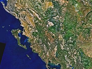 Epirus landsat