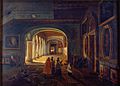 Eugenio Landesio - The Antesacristy of the Franciscan Convent - Google Art Project