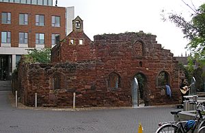Exeter ruins, 5 July 2012