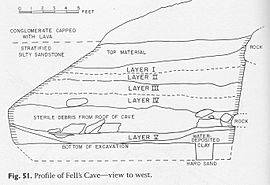 Fell's Cave Stratigraphy