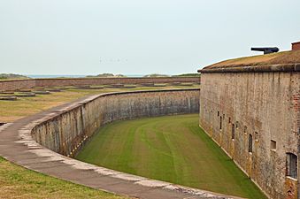 Fort Macon Seaward Side