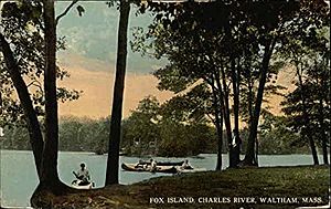 Fox Island, MA postcard