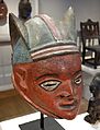 Gelede Headdress, Nigeria, Awori region, town of Igbesa, Yoruba people, early 20th century, wood, paint - Chazen Museum of Art - DSC01827