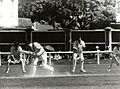 Geoffrey Boycott dismissed by Richard Collinge. February 1978, Wellington
