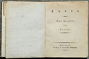 Goethe Faust I 1808