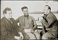 Grigory Zinoviev, Nikolai Bukharin and Claude McKay in 1923