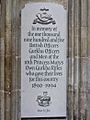 Gurkha Memorial, Winchester Cathedral, Hampshire