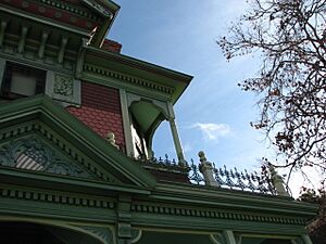 Hale House right Heritage Square